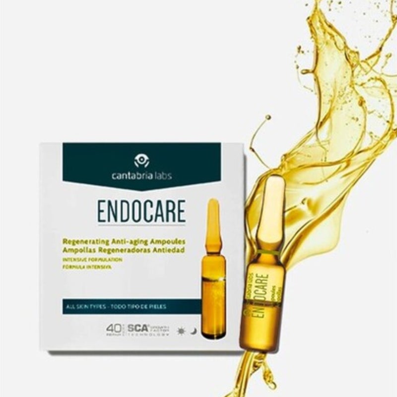 Endocare Regenerating 1ml Antiaging Ampoules, Pack of 7's - Image 2