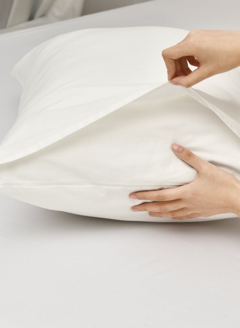 Master Home Textile Cotton Fitted Sheet Set, 100% Cotton, 200 TC, 3 Pieces King Size with 35 cm Deep Pocket - Image 4