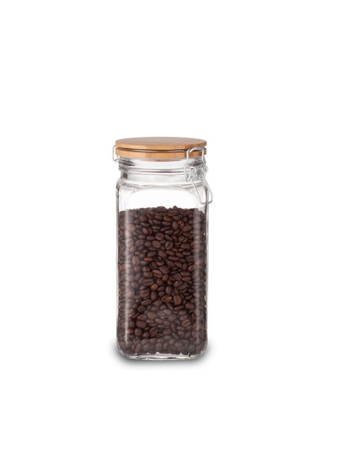 Home Egypt  Single Storage Jar with Bamboo Lid - L size - 98659002(22)
