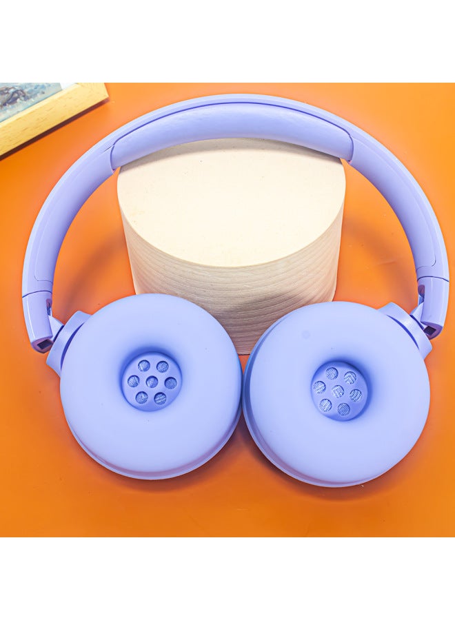 Suitable For JBL Tune 520BT Headset Bluetooth Headset Earmuffs Silicone Protective Cover Dustproof Soft Case Replacement-Color:Off-white-Model:T25  - Image 4