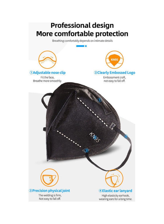 NIBEMINENT 50-Piece KN95 Protective Mask - Image 2