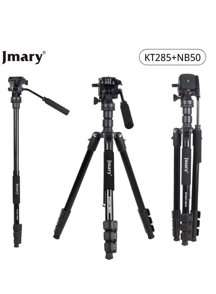 Jmary Jmary KT285+NB50 2-in-1 Tripod with Hydraulic Head  - Image 1