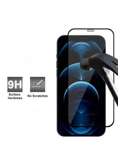 PROVENGE Provenge Pack Of 3 Screen Protector Designed For iPhone 12 Pro Scratch Resistant Anti Fingerprint 9H Hardness Tempered Glass Clear HD Clarity Provide Responsive Touch Dust Free Protector  - Image 3