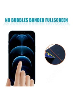 PROVENGE Provenge Pack Of 3 Screen Protector Designed For iPhone 12 Pro Scratch Resistant Anti Fingerprint 9H Hardness Tempered Glass Clear HD Clarity Provide Responsive Touch Dust Free Protector  - Image 4