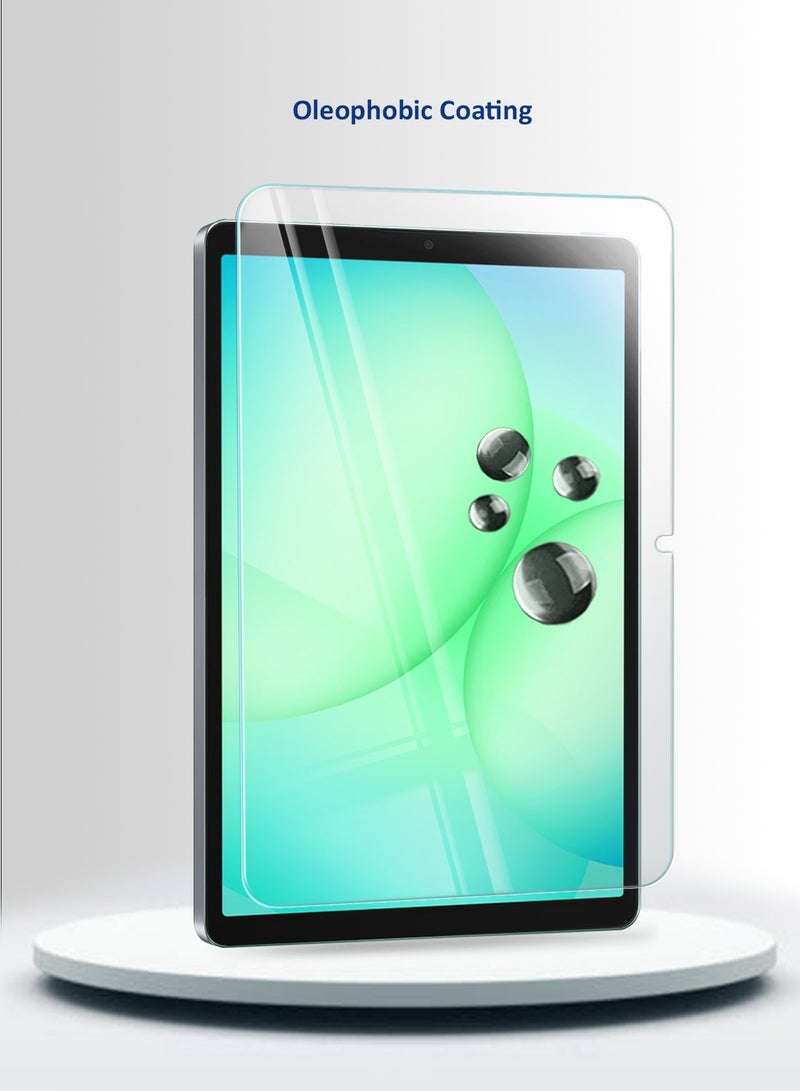 Wtech Samsung Galaxy Tab A11+ 2025 (11.0 inch) WTech Premium Series Curved Edges 9H HD Full Cover Tempered Glass Tablet Screen Protector (TSGPCN) - Clear - Image 5