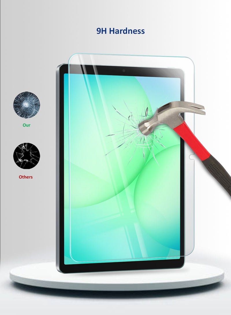 Wtech Samsung Galaxy Tab A11+ 2025 (11.0 inch) WTech Premium Series Curved Edges 9H HD Full Cover Tempered Glass Tablet Screen Protector (TSGPCN) - Clear - Image 3