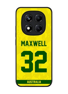 Stylizedd For Xiaomi Redmi Note 14 Pro 5G / X7 5G Case,Slim fit Camera Protection, Shockproof Thin Phone cover  - Australia Glenn Maxwell, Jersey No 32  - Image 1