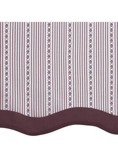 Achim Home Furnishings Achim Home Furnishings Westport Tier and Valance Set 58 x 24/58 x 14 - Black/White  - Image 4