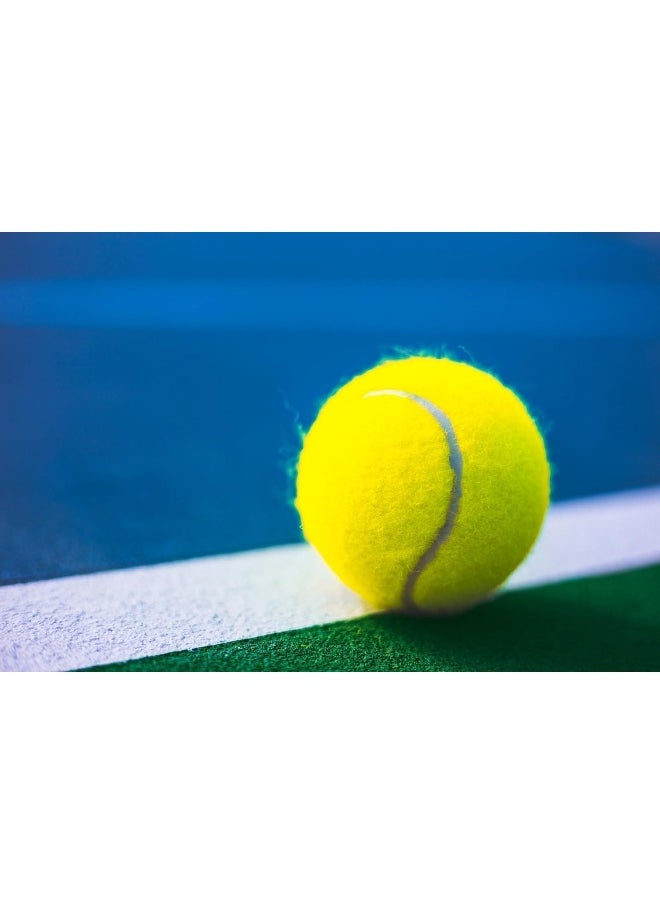 Generic Generic Tennis Balls, Yellow, 1 Pack, 3.5 Inches  - Image 4