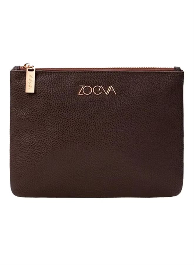 Zoeva 15-Piece Vol. 1 Face And Eye Makeup Brush Multi Use Set Brown/Rose Gold/Black - Image 4