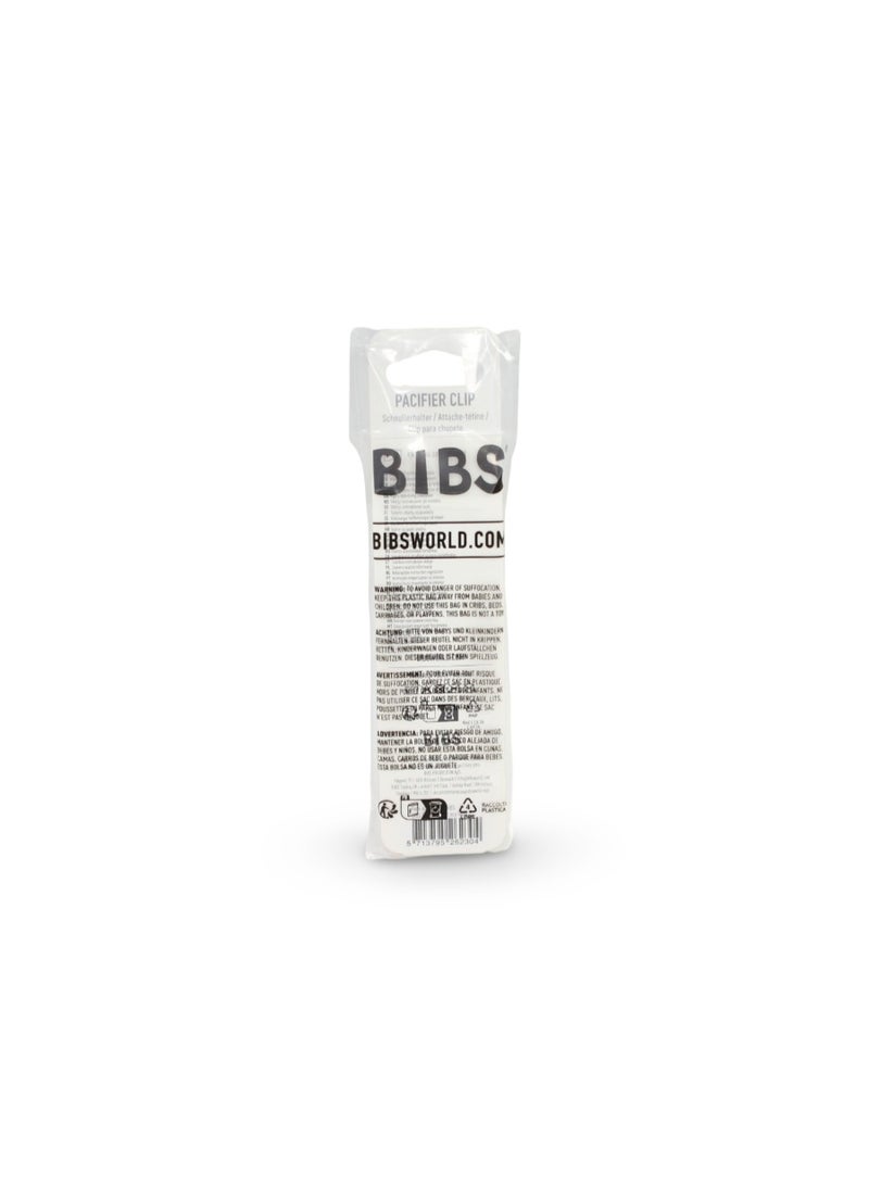 BIBS Pacifier Clip Loop – Ivory - Image 2