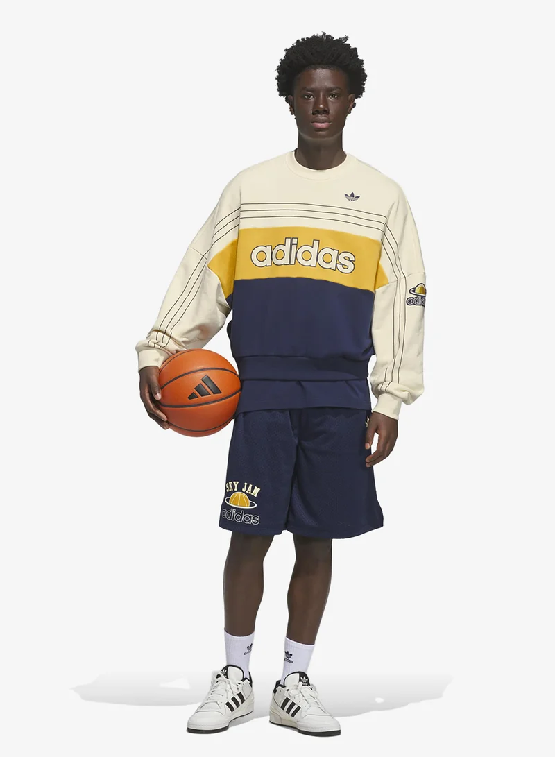 Adidas Originals CREWHT Varsity Sweatshirt for Men | Best Price UAE