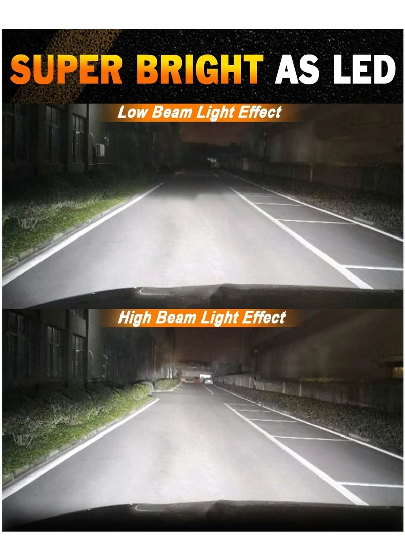 Captaintech HID Headlight Bulb, D3S 500% Brightness 16000LM, 6000K White, OEM Xenon Replacement Bulbs Plug and Play 66340 42403 42302（2 PCS）  - Image 2
