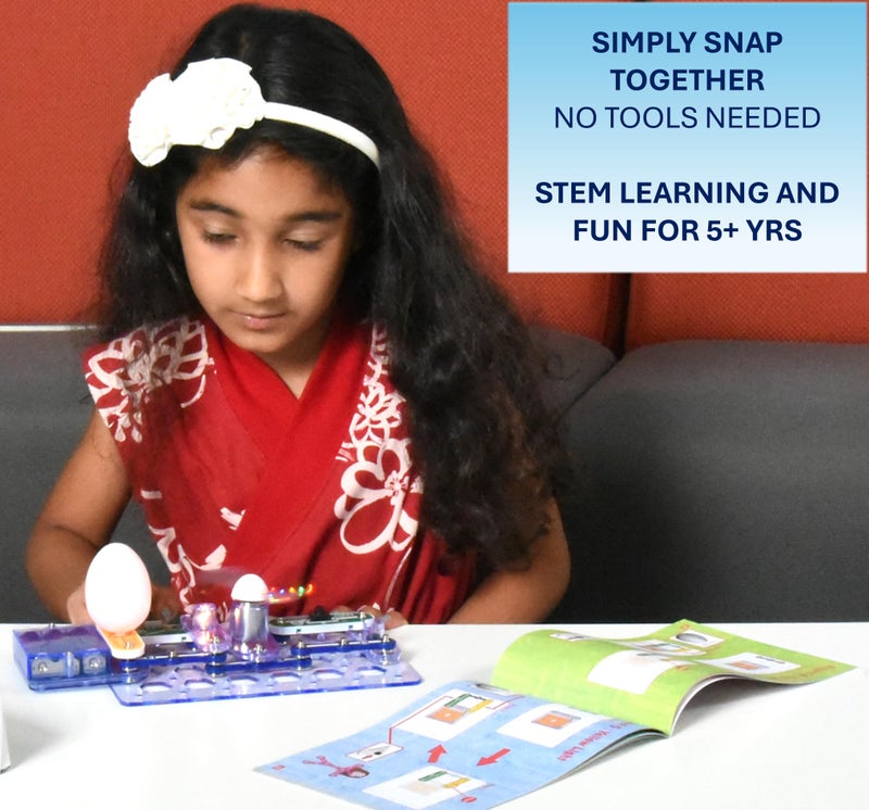 Snap Circuits Beginner, Electronics Exploration Kit, Stem Kit for Ages 5-9 (SCB-20) - Image 5
