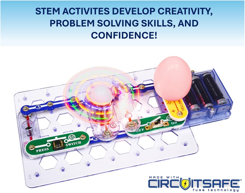 Snap Circuits Beginner, Electronics Exploration Kit, Stem Kit for Ages 5-9 (SCB-20) - Image 4