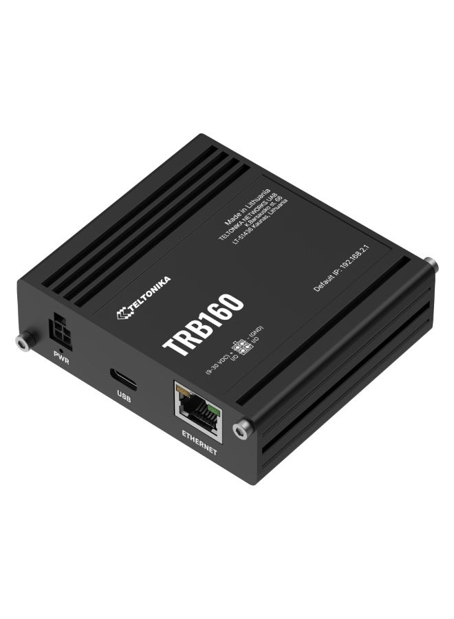 TELTONIKA TK-TRB160 - Teltonika Gateway 4G Industrial, 4G Cat 4 / 3G / 2G - Image 1