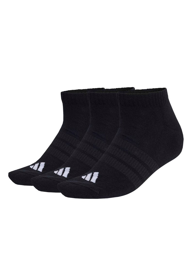 Adidas Cushioned Essentials Low Cut Socks 3 Pair Pack - Image 1