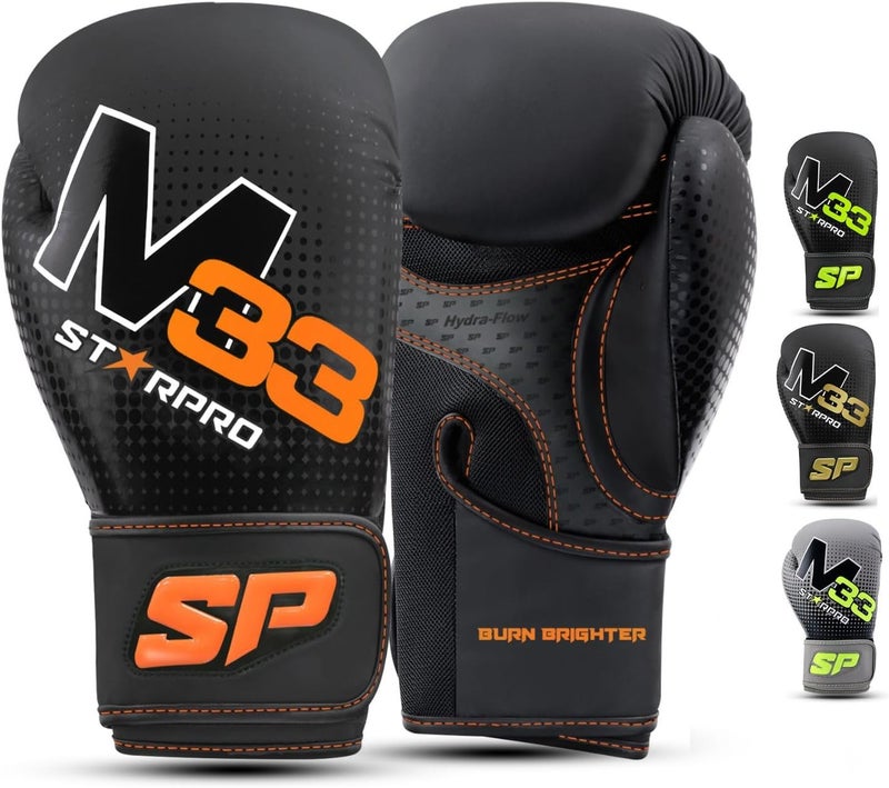 Starpro Boxing Training Gloves for Women & Men – 8oz 10oz 12oz 14oz 16oz - Image 1