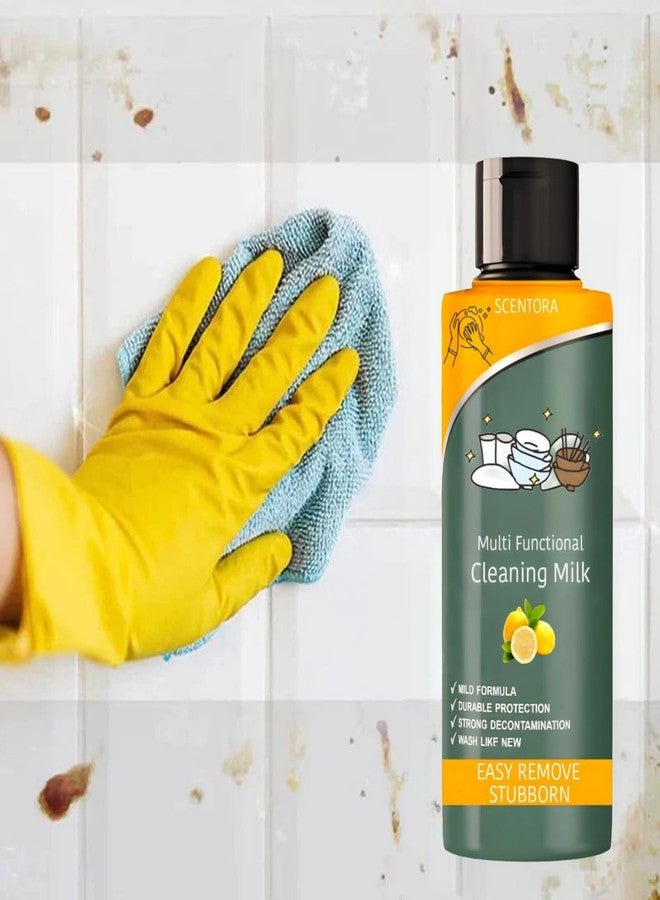 SCENTORA Advanced Powerful Multifunctional Cleaner, Cleansing Lotion, Dirt & Tough Stains, Oil & Grease Stain Remover Chimney, High-Performance Cleaning Agent for Kitchen & Bathroom (pack of 3)100ml - Image 5