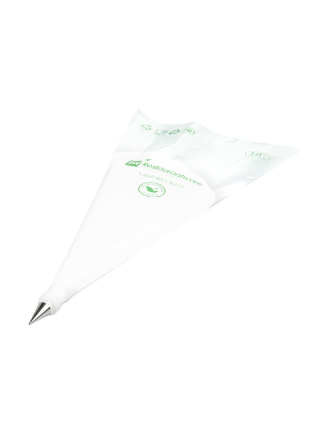 Restaurantware Pastry Tek Piping Tip, 1 Round Round Tip For Icing - #1S, Corrosion-Resistant, Stainless Steel Icing Tip, Dishwasher-Safe, Decorate Cupcakes, Cakes, or Cookies - Image 2