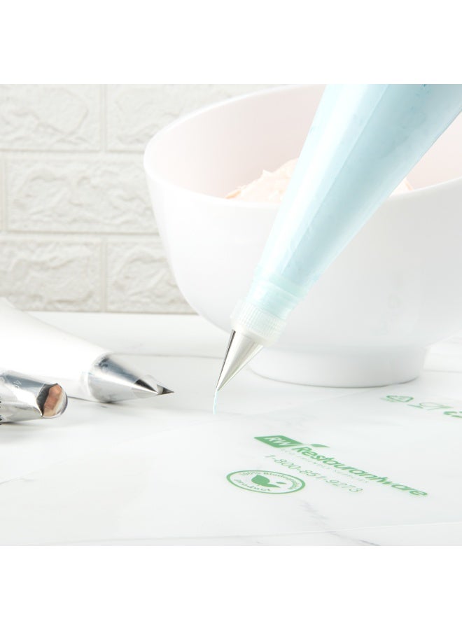 Restaurantware Pastry Tek Piping Tip, 1 Round Round Tip For Icing - #1S, Corrosion-Resistant, Stainless Steel Icing Tip, Dishwasher-Safe, Decorate Cupcakes, Cakes, or Cookies - Image 3