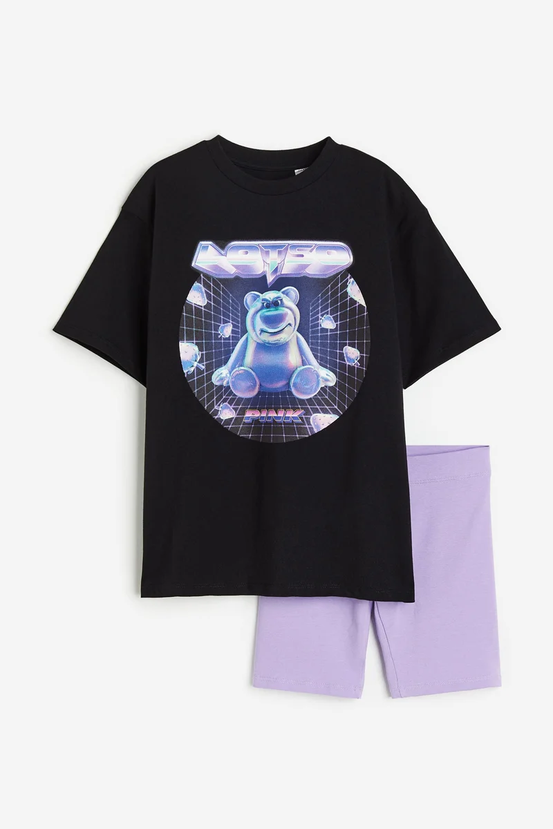 H&M 2-piece printed set