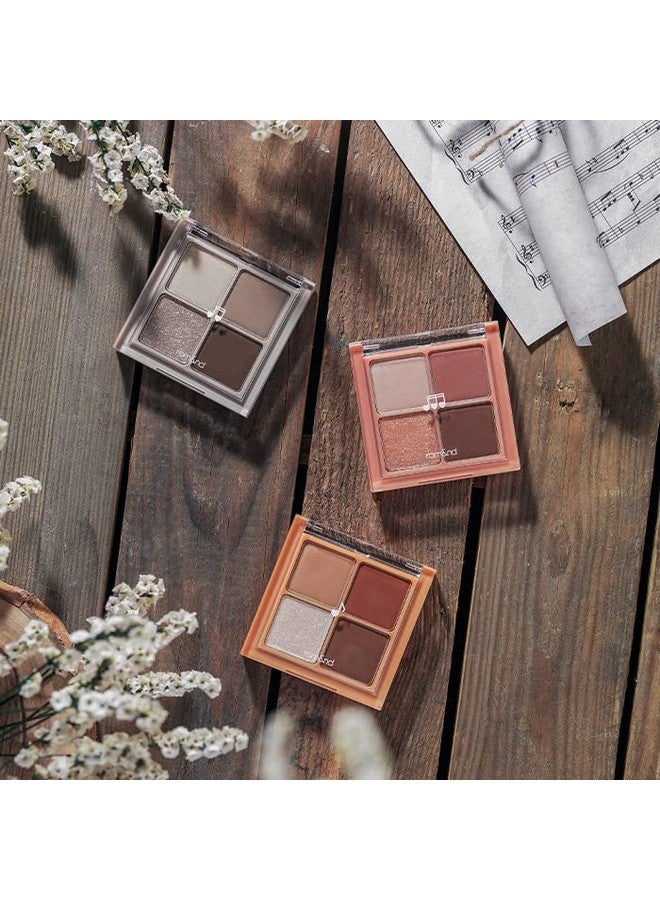 ROM و ND روماند أفضل من العيون 6 ألوان | لوحة ظلال العيون الأساسية مكياج مخملي يدوم طويلاً جالاكسي بيرل جليتر Mlbb Mebb| 6 جم/0.21 أونصة رقم M02 زهرة الحنطة السوداء الجافة - Image 5