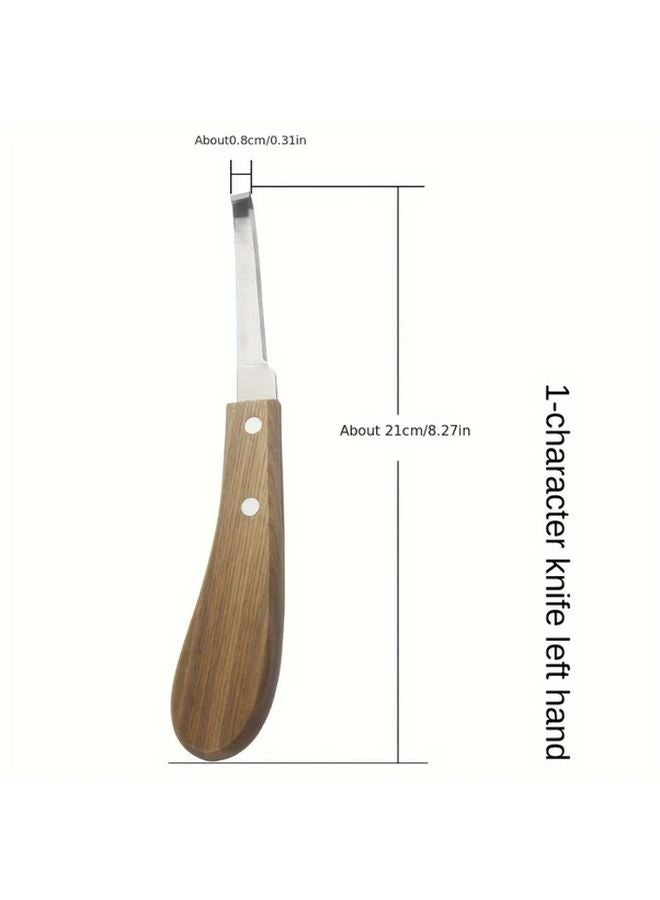 مقلم حدوة حصان من الفولاذ المقاوم للصدأ 2PC، خطاف إصلاح الحوافر، مستلزمات تنظيف الخيول الأليفة - Image 4