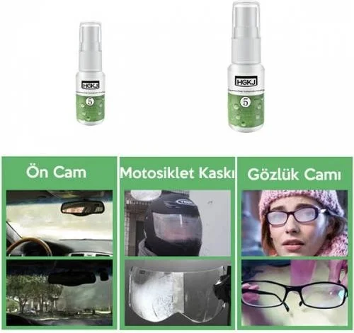 بولهاموبيل Polham 20ML Spray Anti-Mist and Vapor Preventer, Car Window. Eyeglass Lens, Helmet Lens Anti-Fog