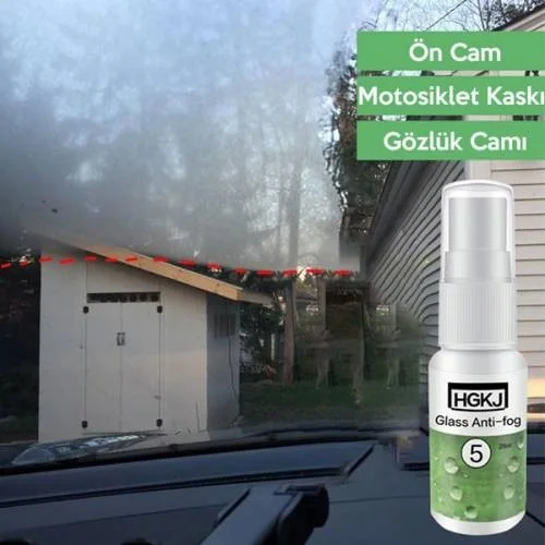 بولهاموبيل Polham 20ML Spray Anti-Mist and Vapor Preventer, Car Window. Eyeglass Lens, Helmet Lens Anti-Fog