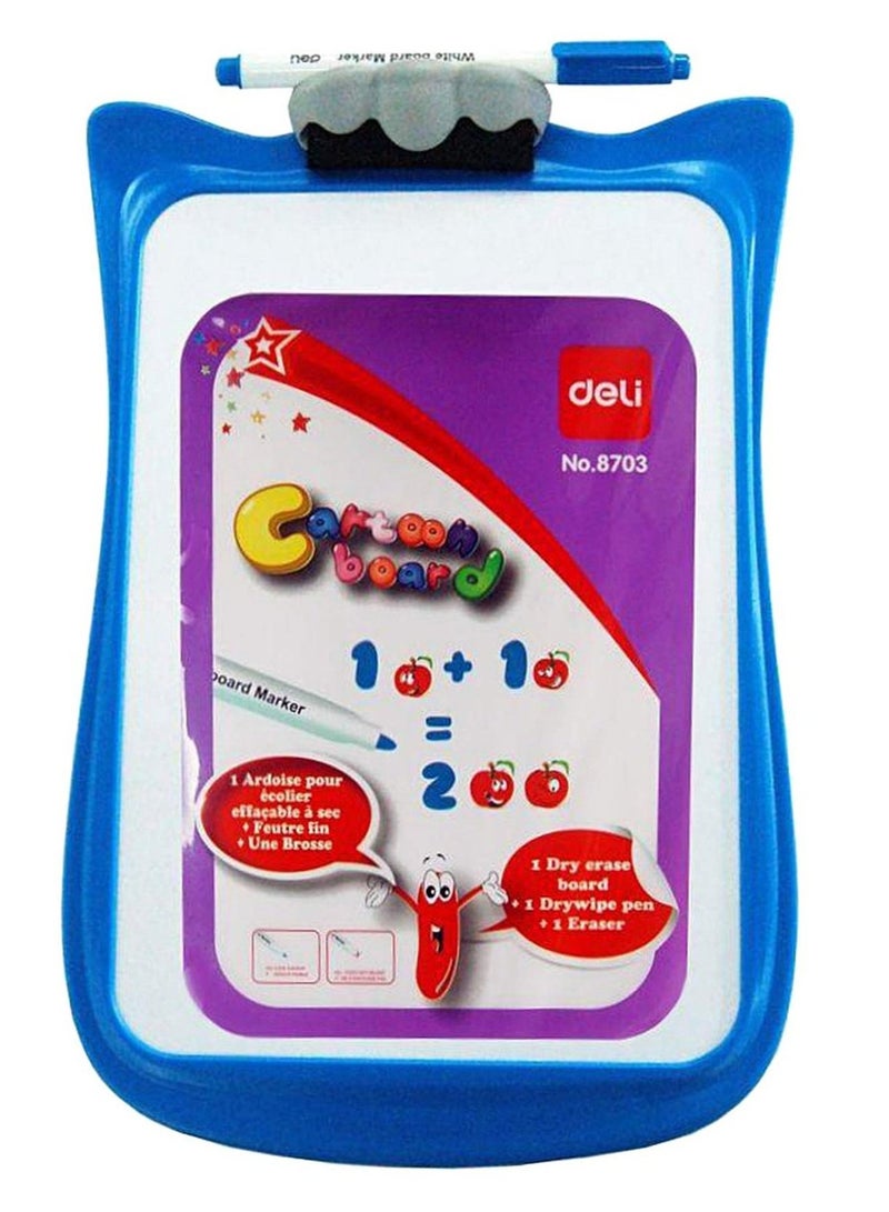 ديلي لوحة رسم بيضاء للأطفال 303 × 206 مم بألوان متنوعة - Image 2