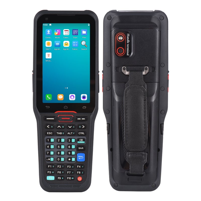 Android 10.0 1D Barcode Scanner Handheld Mobile Terminal PDA with Honeywell 5703 Scan Engine Support 1D/2D/QR Code Scaning Wireless Wi-Fi 4G with 4.0 Inch Touchscreen for Warehouse Delivery Retail - Image 1