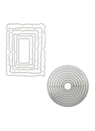 Metal Nesting Cutting Dies Circle and Rectangle Embossing Stencil Die Cuts for Card Making Scrapbooking Paper Craft Album Stamps DIY Dcor - pzsku/Z9DBCE2E8F194AAA77E76Z/45/1749490114/71686a5f-ea12-4b1e-9e01-84fd357d7894