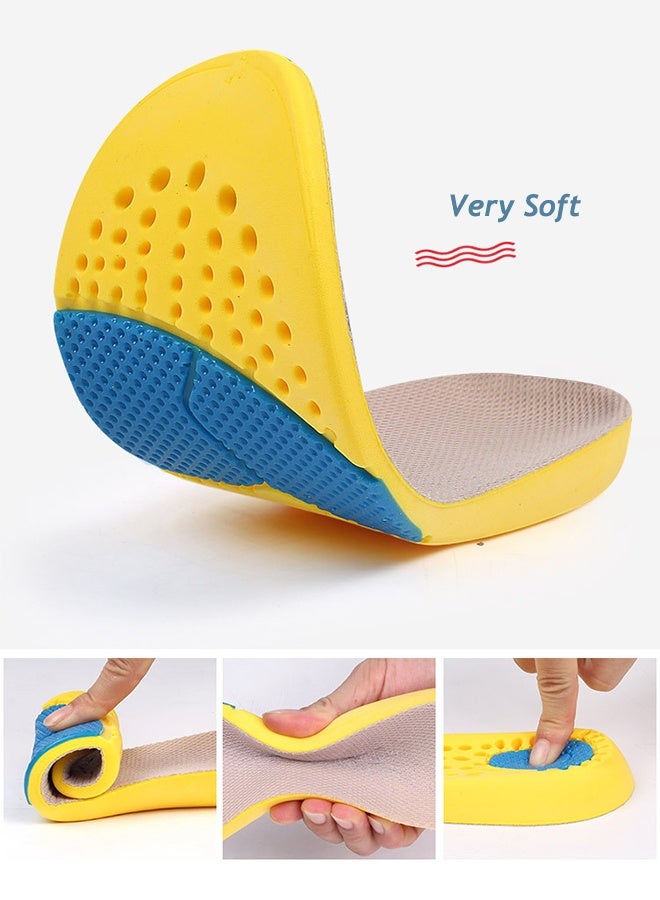 Gel Tech Running Insoles - Sports Insoles - Breathable, Trim-Able, Shock-Absorbing, Sweat-Wicking Fully Cushioned Insoles For Men/Women (39-40) - Image 2