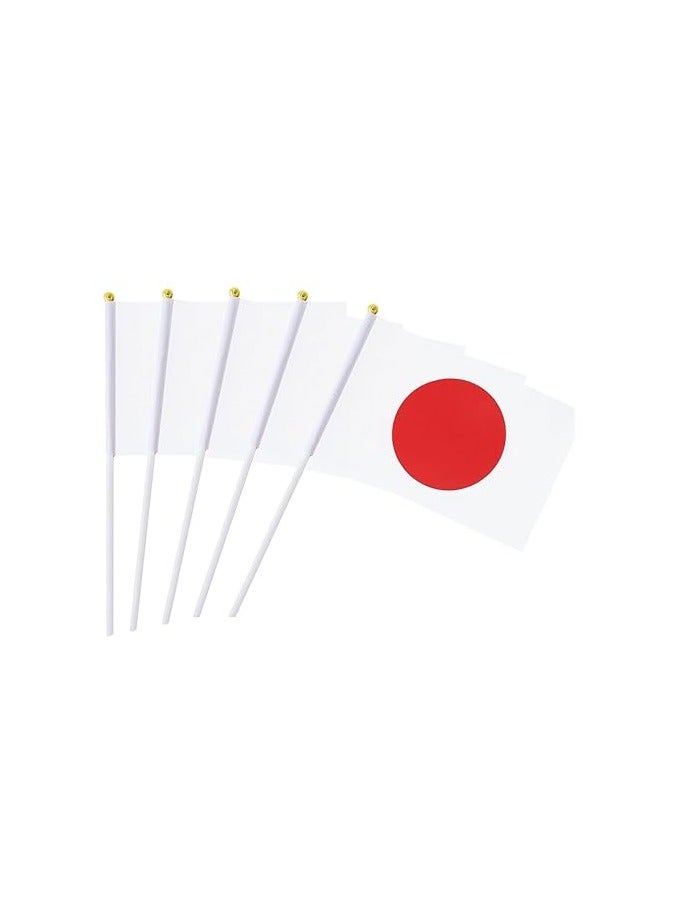 PRINTSHOP4ME Set of 10 Hand-Held Mini Country Flags - Perfect for Parades - Festivals and Party Decorations - Party Favors and Event Supplies - Image 1