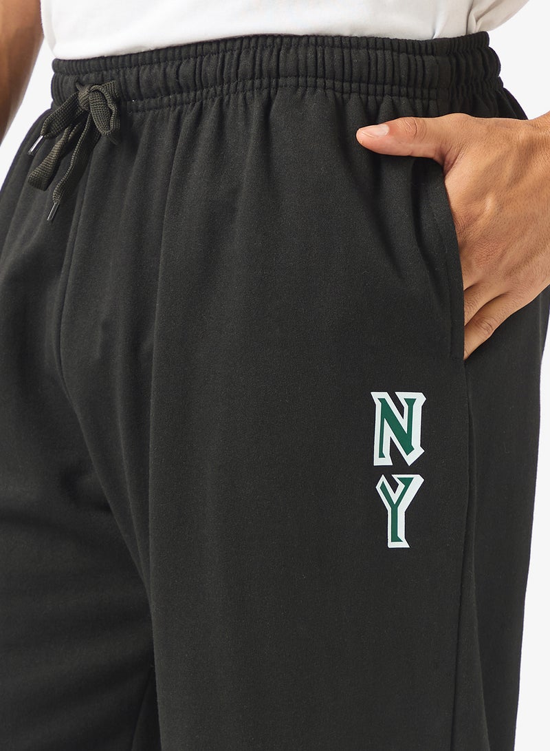 Seventy Five Basics NY Text Oversized Joggers - Image 4