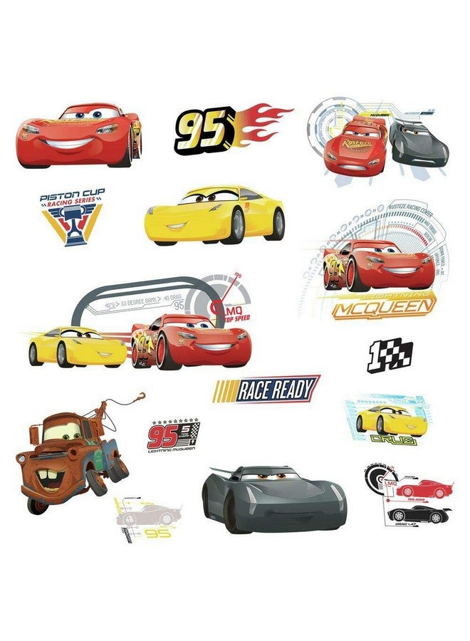 RoomMates Rmk3353Scs Disney Pixar Cars 3 Peel And Stick Wall Decals Red - Image 4