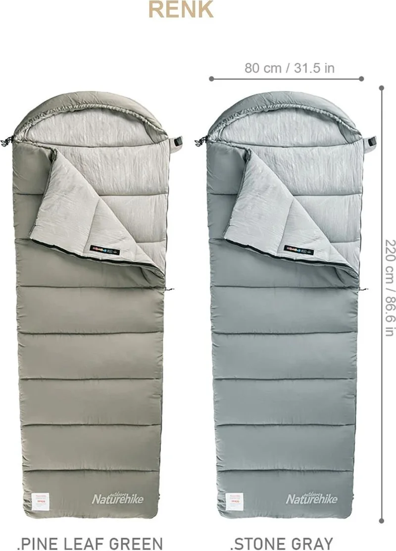 Naturehike M300 Pongee Cotton Sleeping Bag -13°c