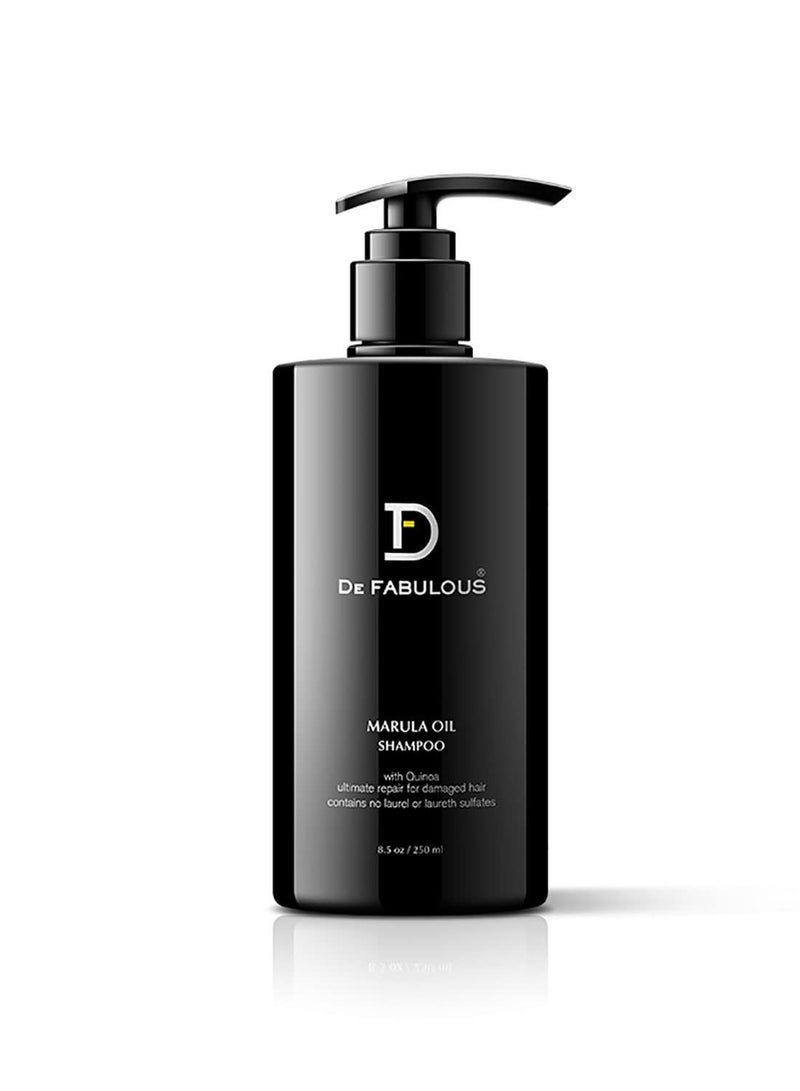 De Fabulous Marula Oil Shampoo 250ml SulphateFree All Hair Types - Image 1