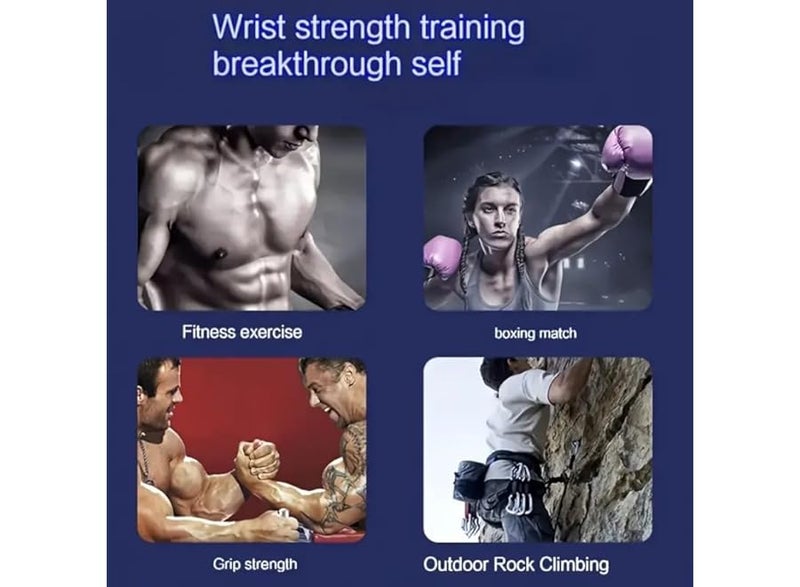 Build Ultimate Power Rest with Wrist Strengthener, Wrist and Forearm Strengthener for Hand, Arm, Grip, and Strength Training at Home and Gym - Image 5