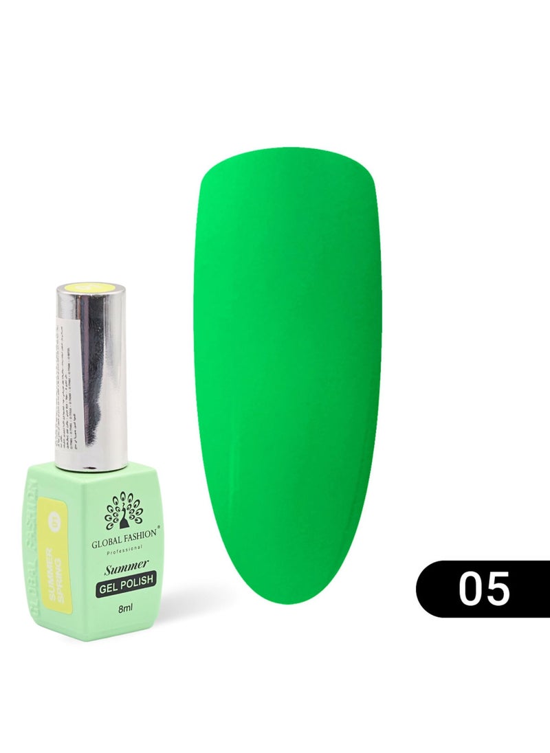 GLOBAL FASHION - Gel Polish Summer/Spring 8ml, 05 - Image 1