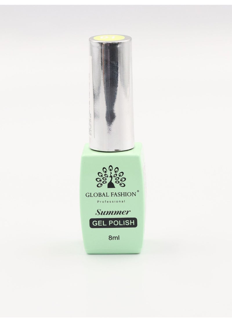 GLOBAL FASHION Gel Polish Summer/Spring 8ml, 05  - Image 3