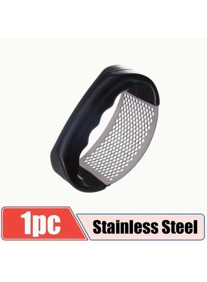 Stainless Steel Garlic Mincer New Innovative Kitchen Gadgets with Ergonomic Handle - Image 1
