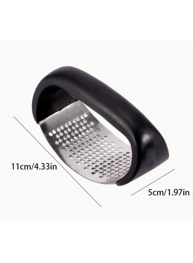 Stainless Steel Garlic Mincer New Innovative Kitchen Gadgets with Ergonomic Handle - Image 2