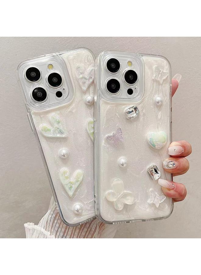 اس-توب جراب لهاتف iPhone 16 Pro، جراب هاتف من مادة TPU بتصميم كريمي من Decoden - Image 3