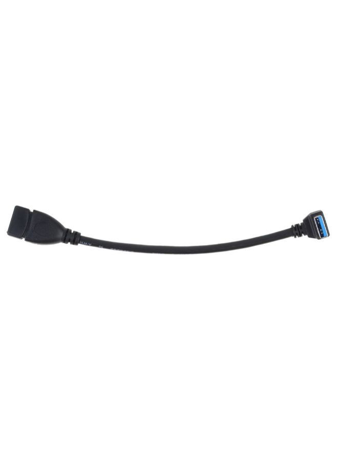 NIBEMINENT USB 3.0 Male A To Female Extension Data Sync Cord Black  - Image 4