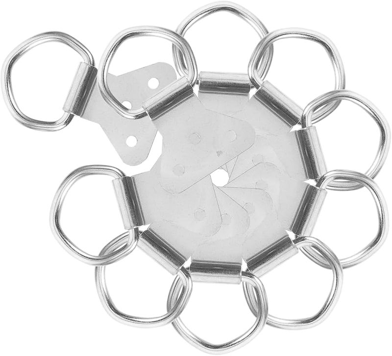 Tehaux خطاطيف الصور والأرفف وأقواس تركيب الحائط للإطارات بحلقة D - Image 1