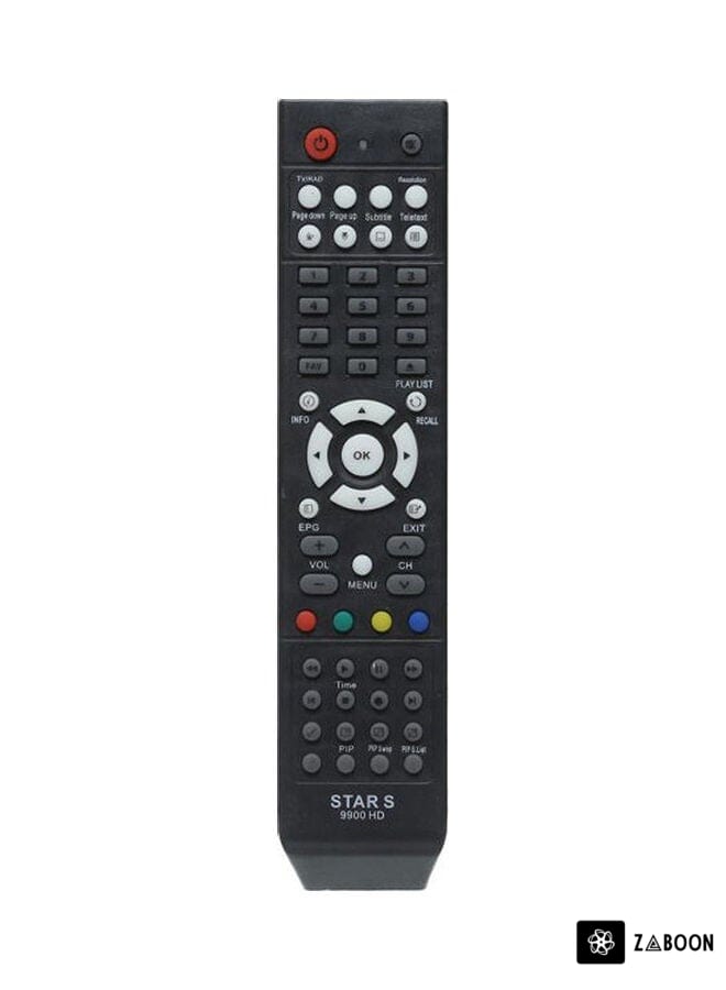 Zaboon Remote Control for Receiver Black