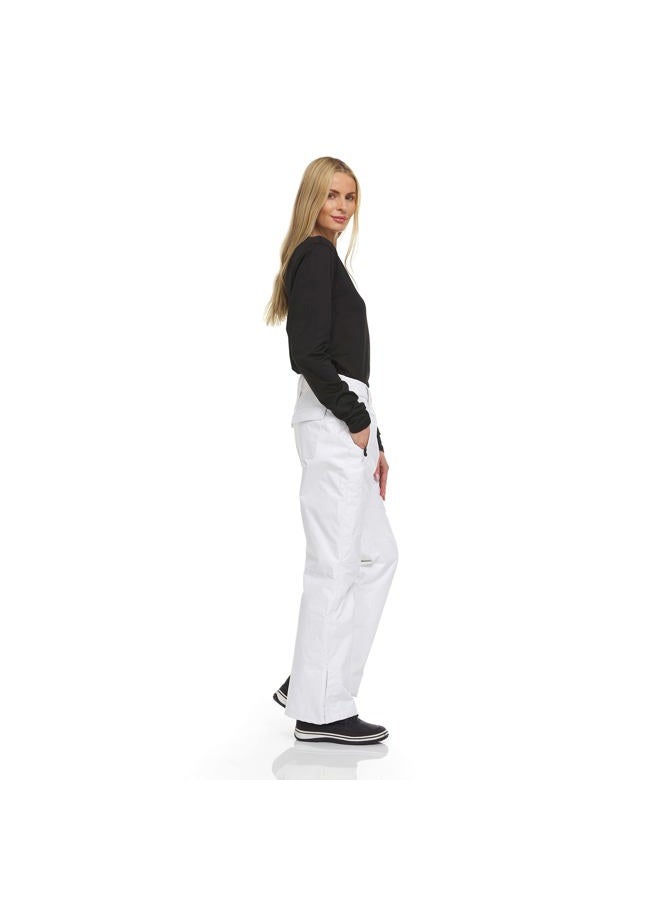 Arctic Quest Ladies Insulated Performance Ski Pant, Arctic White, L - Image 3