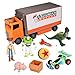 Disney Store Official Toy Story Moving Truck Vehicle Play Set Eggman Movers Truck with Trailer Andys Room Woody Buzz Lightyear Rex RC Hamm Plus Accessories - Image 2